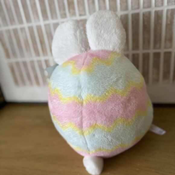 FAO Schwarz 12" Glow Brights Bunny Rabbit Egg Plush Stuffed Animal - Picture 5 of 9